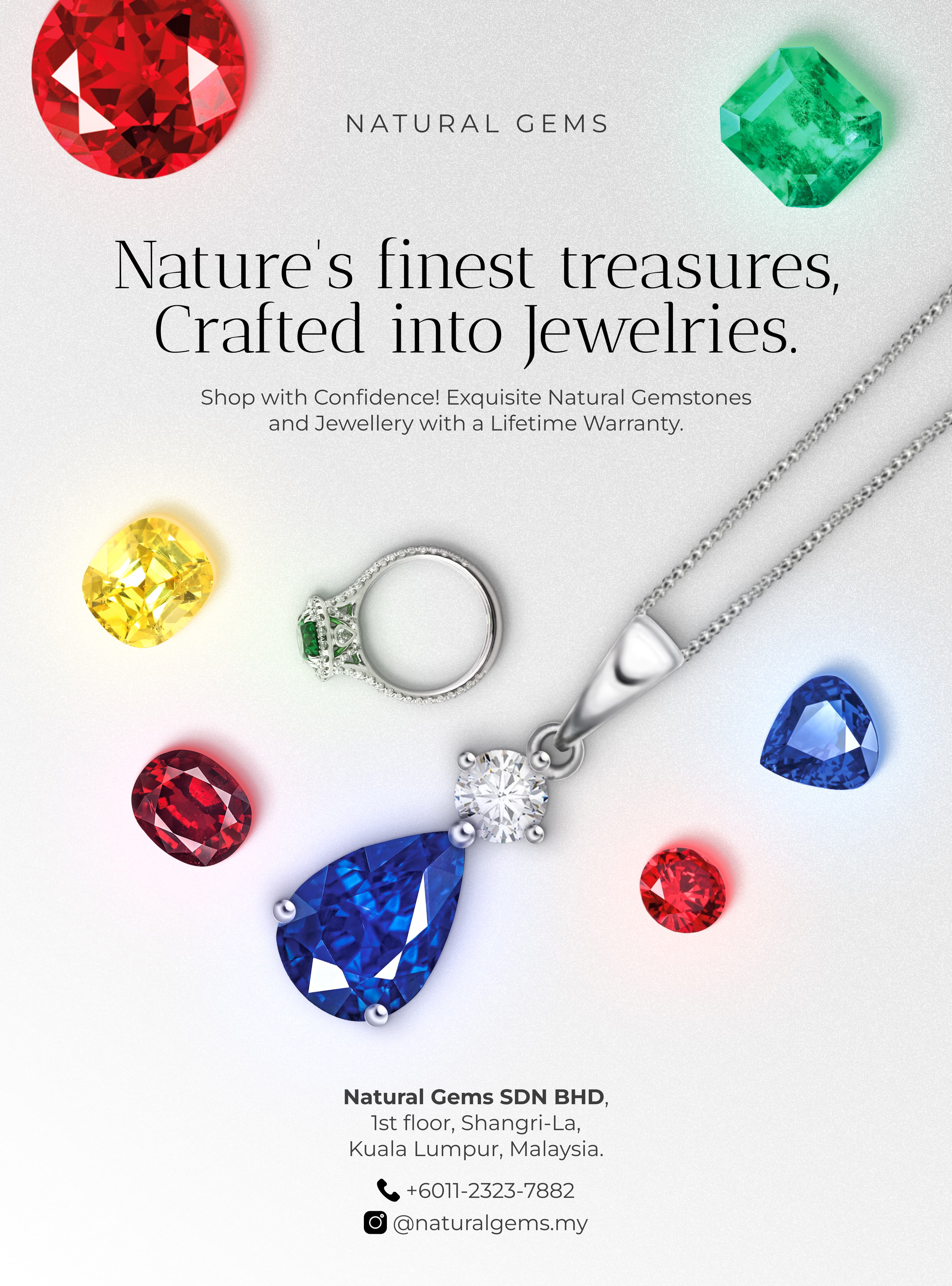 Graphic Desing for Natural Gems